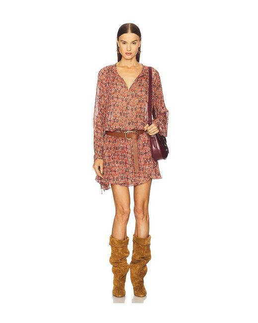 Isabel Marant Orange Bess Dress