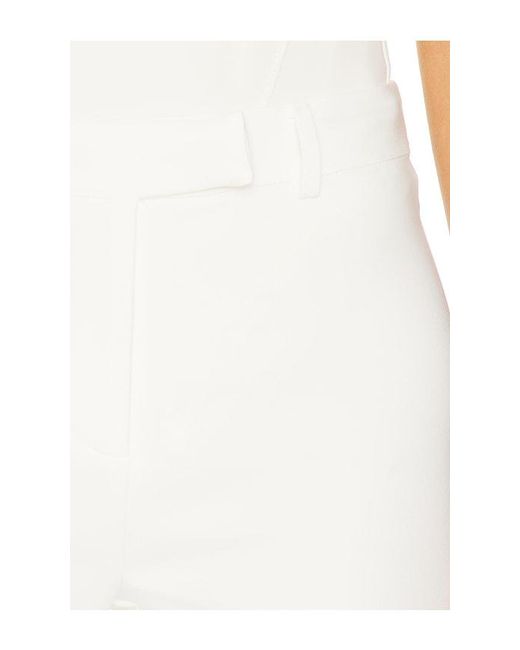 superdown White Harlow Capri