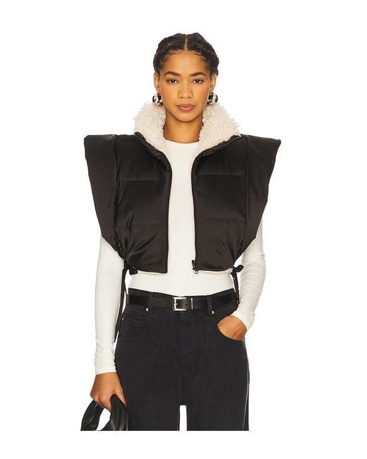 Isabel Marant Black Hoodiali Vest
