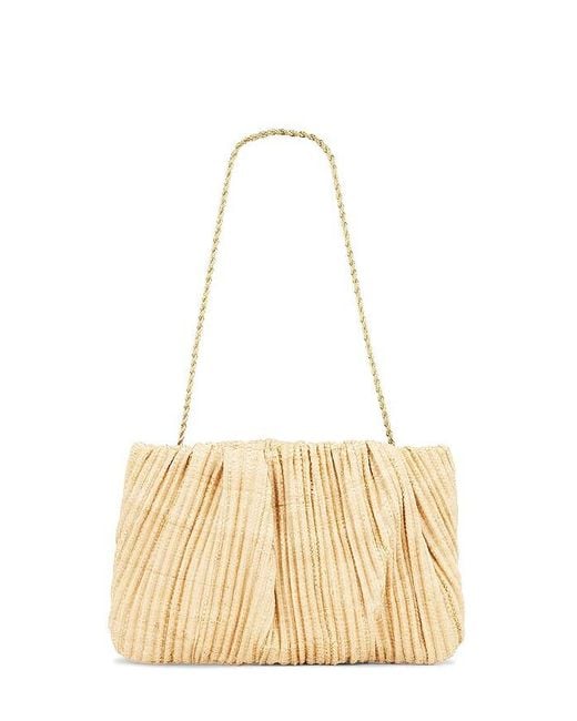 Bolsa Plana Plisada Brit En Color Crema Talla En Loeffler Randall de color Natural