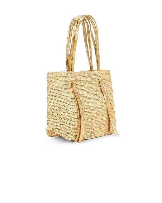 Flora Bella Natural Indore Large Crochet Raffia Tote Bag