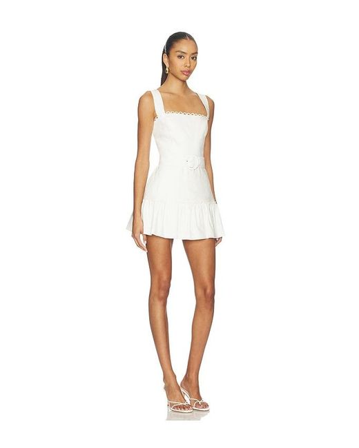 Amanda Uprichard White Lena Romper