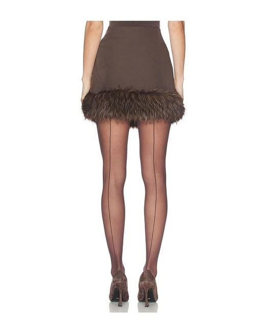 Apparis Brown Meadow Skirt