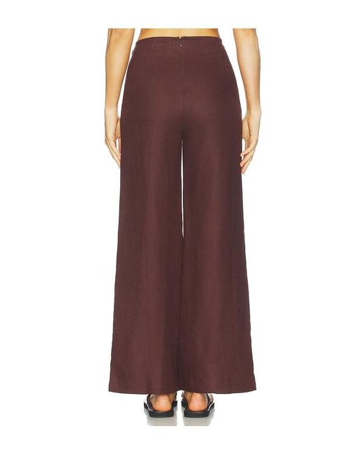 Faithfull The Brand Brown Syna Pant