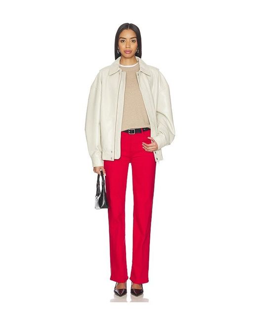 Mother Red The Kick It Jeans