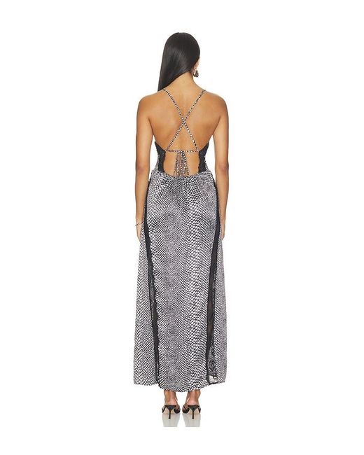 Free People White X Intimately Some Kind Of Love Maxi Dress