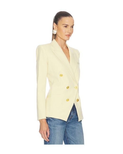 L'Agence Natural Kyomi Double Breasted Blazer
