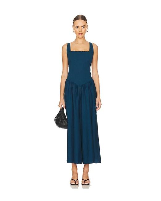 Peixoto Blue Harlow Maxi Dress