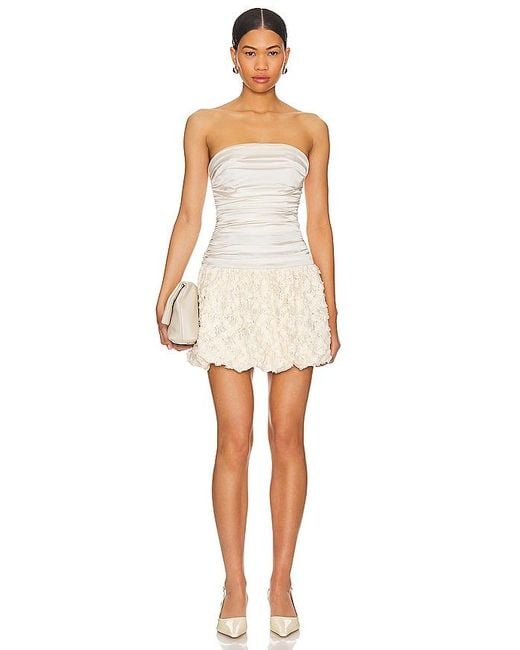 MAJORELLE White Ileisha Mini Dress