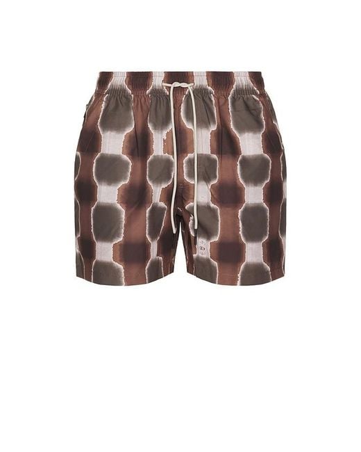 Oas Badeshorts Sable Totemic in Multicolor für Herren