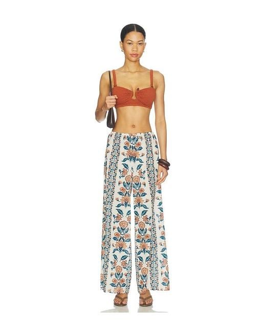 Montce Multicolor Drawstring Wide Leg Pant