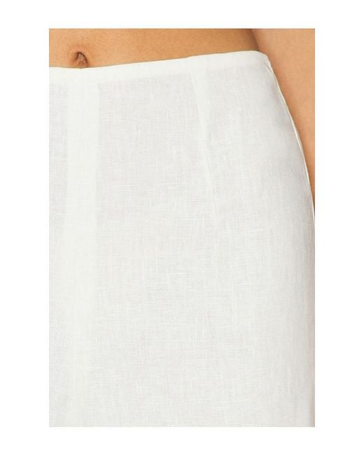 Faithfull The Brand White Syna Pant