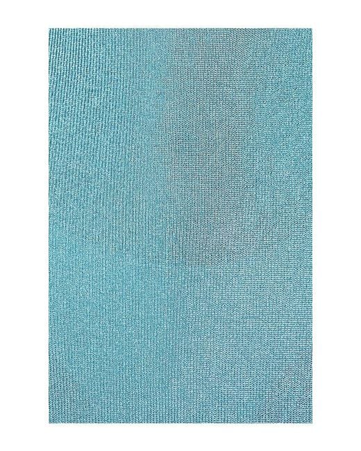 GUIZIO Blue Estelle Backless Mini Dress