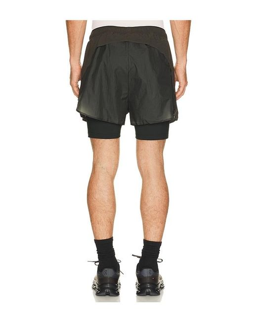 On Shoes Black X Paf Zero 2-In-1 Shorts Paf for men