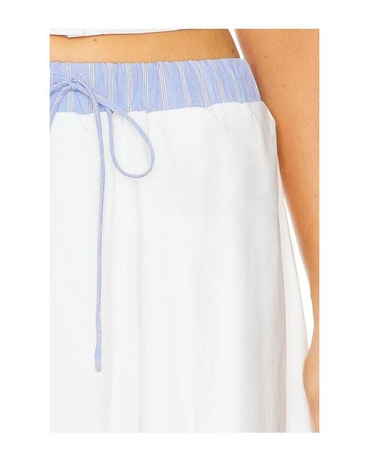 Nia White Victoria Skirt
