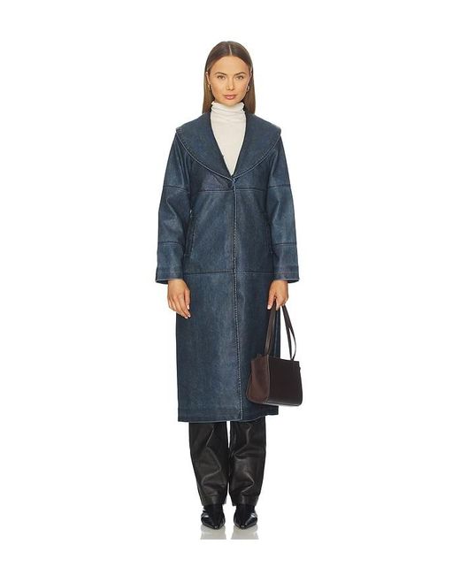 Unreal Fur Blue Imagination Coat