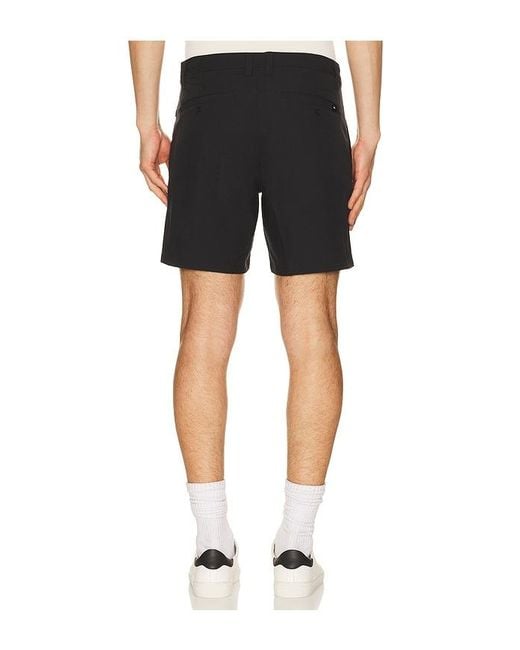 Rhone Black 7 Nomad Tech Chino Short for men