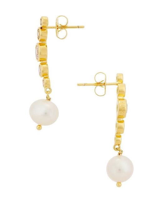 Eliou White Elene Earrings
