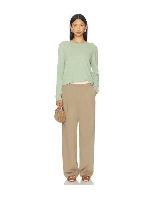 Lisa Yang Green Ida Sweater