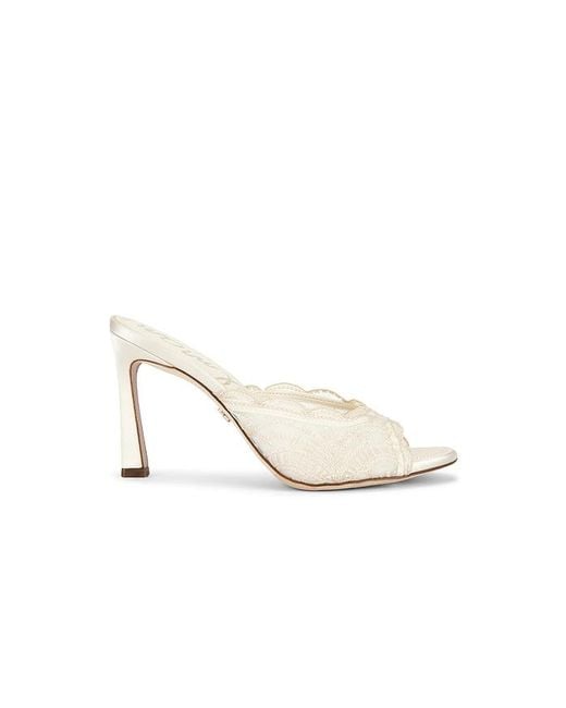 Sam Edelman White Iva Sandal