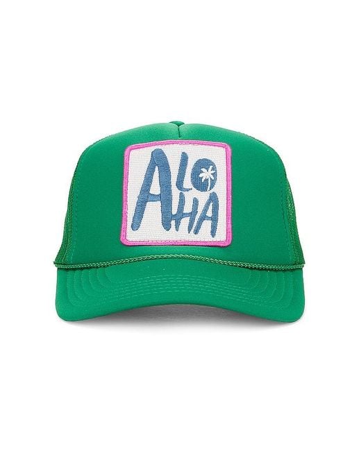 Friday Feelin Green Aloha Hat