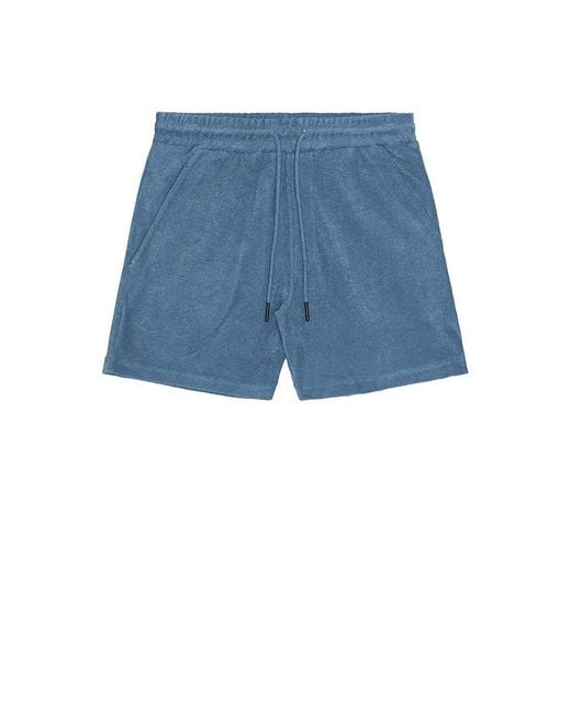 Oas Coronet Terry Shorts in Blue für Herren
