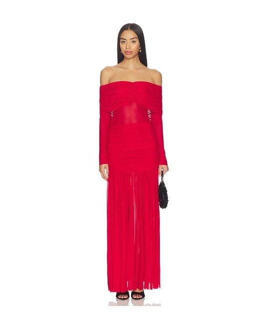 AFRM Red Emmeline Dress