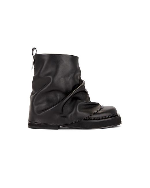 The Attico Black Mini Robin Boots