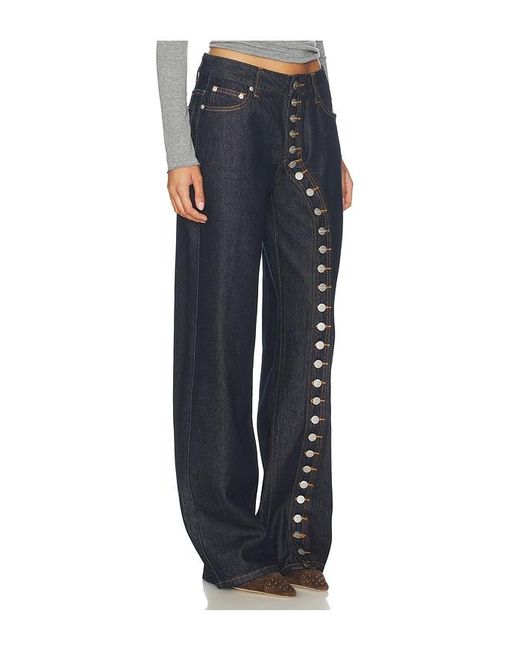 superdown Blue Emmett Button Jean