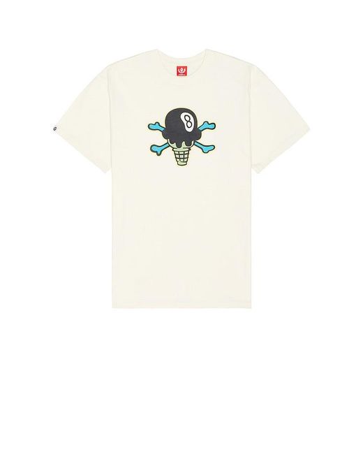 ICECREAM White 8 Ball Tee for men