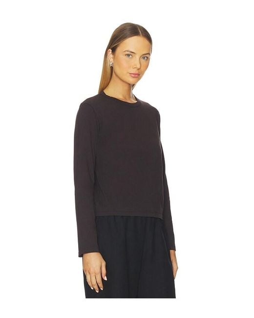 Leset Margo ロングスリーブトップ Black
