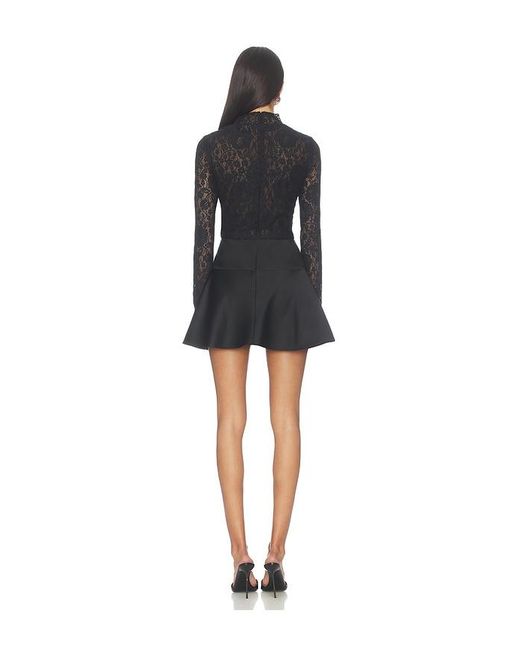 Lovers + Friends Black Sadie Mini Dress