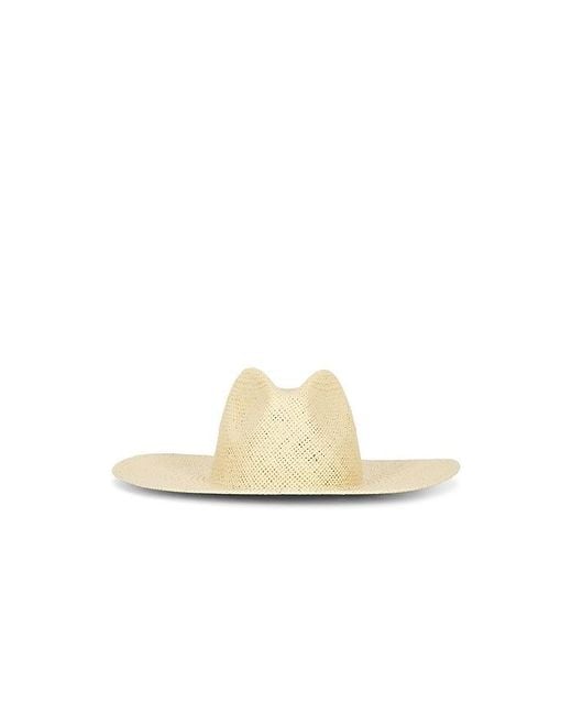 Gigi Pip White Faye Cowboy Hat