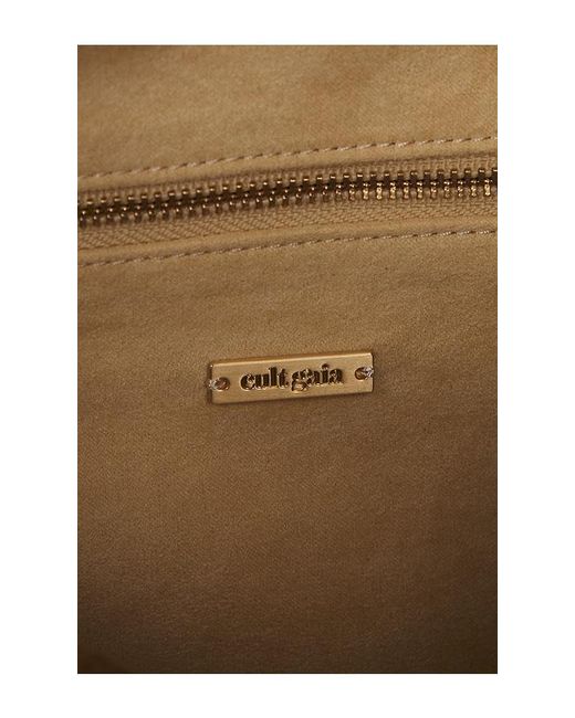 Cult Gaia Brown Azariah Satchel