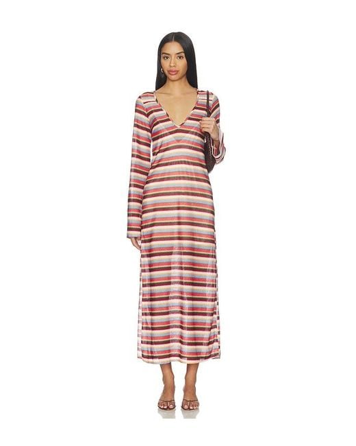 Show Me Your Mumu Red Staycation Coverup