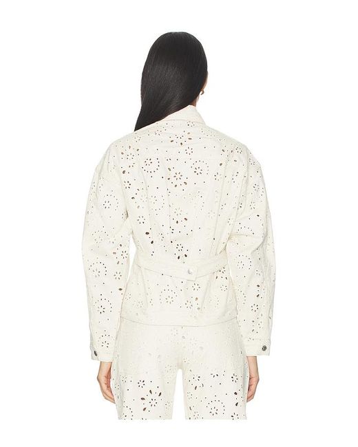 Steve Madden Natural Henrietta Jacket