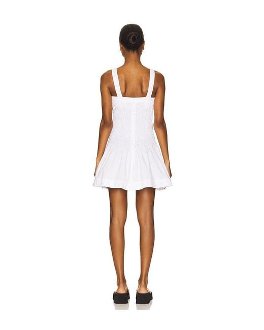 Tularosa White Lena Mini Dress