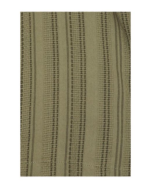 Marine Layer Green 6 Saturday Dobby Stripe Short for men