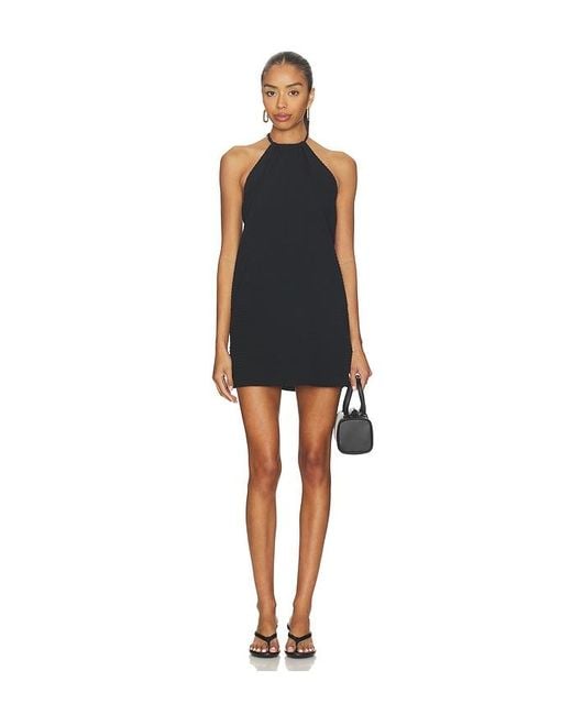 Hunza G Black Halterneck Dress
