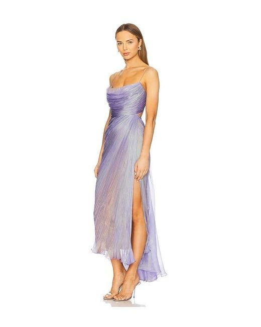 Maria Lucia Hohan Blue X Revolve Regina Midi Dress