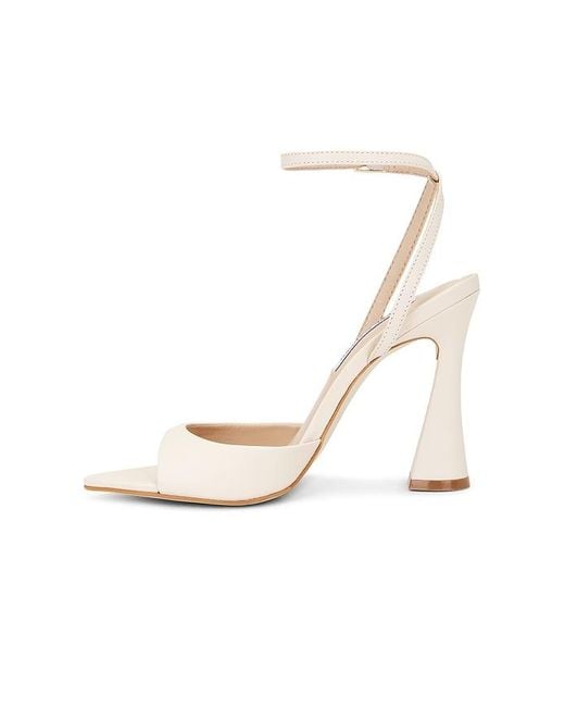Steve Madden White Beki Heel