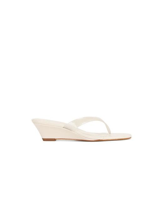 SCHUTZ SHOES White Roslyn Wedge Sandal