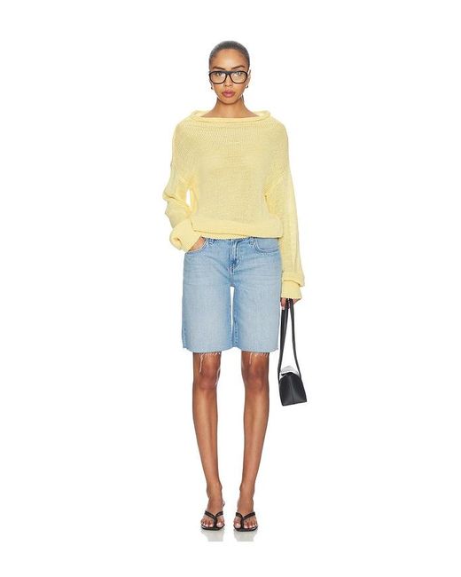 SER.O.YA Blue Strickpullover Oro