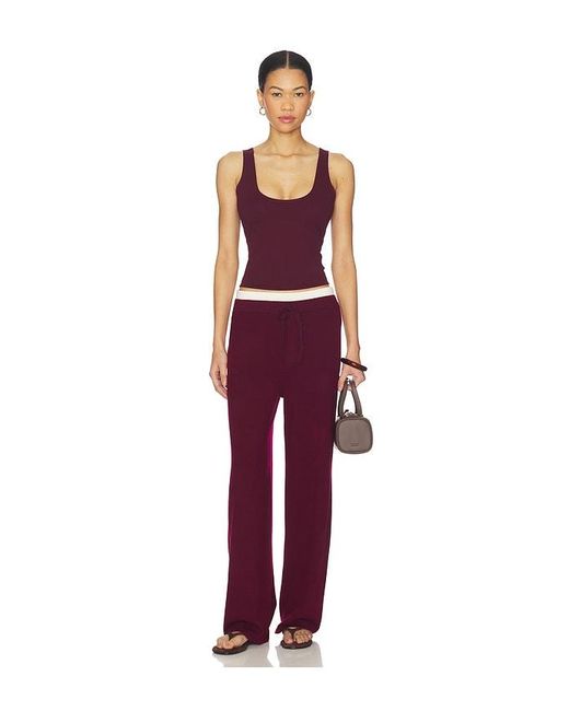 Artless Red Inez Scoop Tank