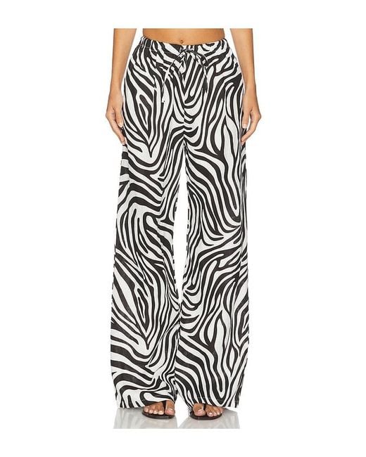 AEXAE White X Revolve Drawstring Pant