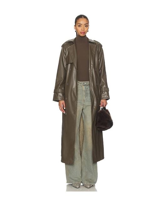 Lioness Green X Revolve Penny Trench Coat