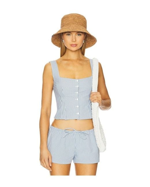 Montce White Mandy Tank Top