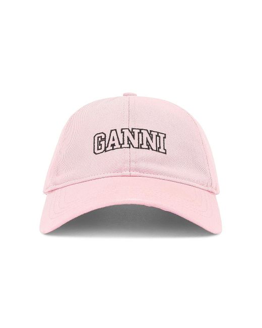 Ganni キャップ Pink