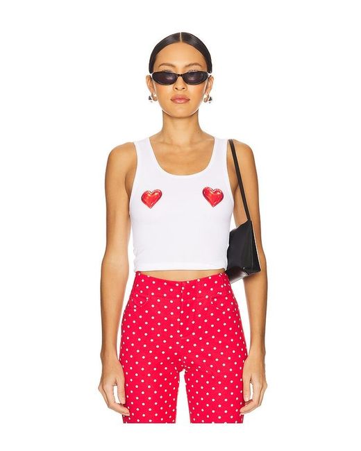 Lovers + Friends Red Hearts Tank