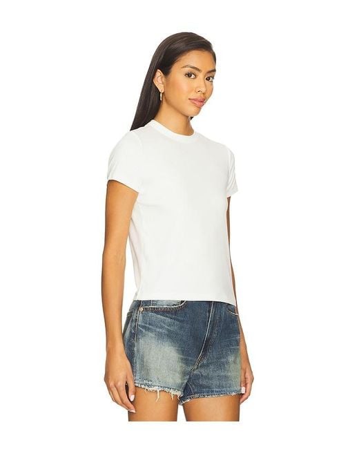 DL1961 Blue Shrunken Tee